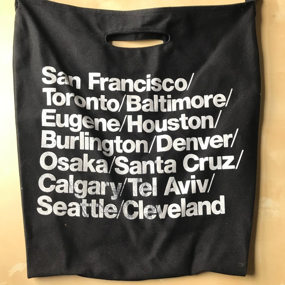 AMERICAN APPAREL Cities Bag Black